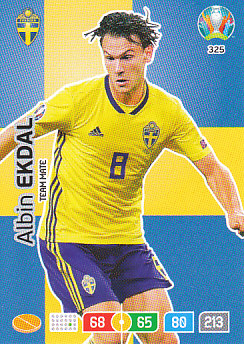 Albin Ekdal Sweden Panini UEFA EURO 2020#325
